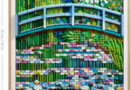 LEGO Art - Claude Monet – Bridge over a Pond of Water Lilies