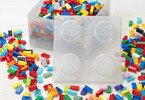 LEGO úložný box s víkem 250x250x180mm