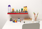 LEGO shelf for displaying building sets