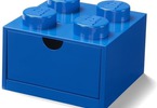 LEGO stolní box 4 se zásuvkou červený