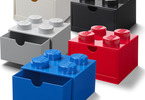 LEGO - Desk Drawer 4 Knobs with Storage box