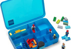 LEGO storage box with compartments