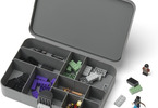 LEGO storage box with compartments