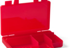 LEGO To Go úložný box s přihrádkami - červená