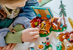 LEGO Friends - Útulné chatky na dobrodružném táboře