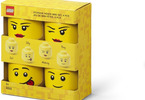 LEGO storage head mini Multi pack 4 pcs