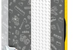 LEGO diář A5 s LEGO páskem šedý