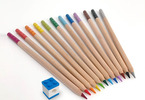 LEGO Crayons with clip, mix of colors 12pcs