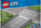 LEGO City - Rovná cesta s křižovatkou