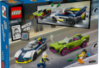 LEGO City - Honička policejního auta a sporťáku