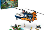 LEGO City - Helikoptéra na průzkum džungle v základním táboře