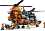 LEGO City - Helikoptéra na průzkum džungle v základním táboře