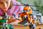 LEGO City - Helikoptéra na průzkum džungle v základním táboře