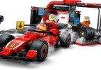 LEGO City - Zastávka v boxech F1 a personál s vozem Ferrari