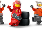 LEGO City - Zastávka v boxech F1 a personál s vozem Ferrari