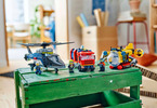 LEGO City - Remix: Helikoptéra, hasičský vůz a ponorka