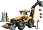 LEGO City - Žlutý nakladač s rypadlem