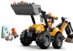 LEGO City - Žlutý nakladač s rypadlem