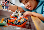 LEGO City - Záchranný člun pobřežní hlídky a vrtulník