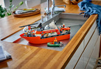 LEGO City - Záchranný člun pobřežní hlídky a vrtulník