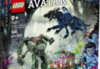 LEGO Avatar - Neytiri a thanator vs. Quaritch v AMP obleku