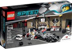 LEGO Speed Champions - Zastávka v boxech pro McLaren Mercedes