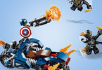 LEGO Avengers - Captain America útok Outriderů
