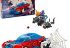 LEGO Marvel - Spider-Manovo závodní auto a Venom Zelený goblin