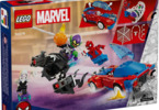 LEGO Marvel - Spider-Manovo závodní auto a Venom Zelený goblin