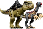LEGO Jurassic World - Giganotosaurus & Therizinosaurus Attack