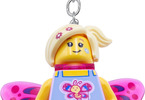 LEGO svítící klíčenka - Motýlí dívka