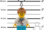 LEGO svítící klíčenka - Iconic Doktor