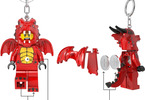 LEGO Keychain Flashlight - Red Dragon