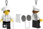 LEGO svítící klíčenka - Šéfkuchařka
