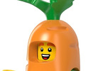 LEGO Keychain Flashlight - Minifigures Carrot