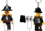 LEGO svítící klíčenka - Kapitán Brickbeard