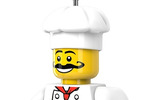LEGO Keychain Flashlight - Iconic Chef