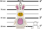 LEGO svítící klíčenka - Iconic Bunny