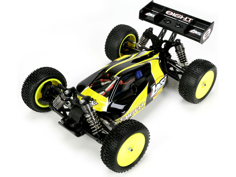 Losi Mini 8IGHT 1 14 4WD Brushless Black RTR LOSB0224IT1 Astra