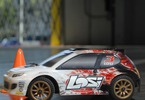 Losi Micro-Rally Car 1:24 4WD RTR oranž/bílý