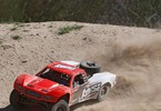 RC model auta Losi Baja Rey Trophy Truck 1:10 4WD: Ukázka jízdy - červená verze