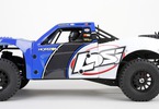 RC model auta Losi Baja Rey Trophy Truck 1:10 4WD: Boční pohled - modrá verze