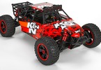 Benzínové RC auto Losi K&N DBXL 1:5: Pohled zepředu
