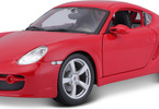 Maisto Porsche Cayman S 1:18 červená