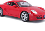 Maisto Porsche Cayman S 1:18 červená