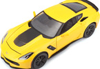 Maisto Corvette Z06 2015 1:24 žlutá