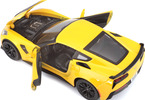 Maisto Corvette Z06 2015 1:24 žlutá