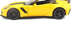 Maisto Corvette Z06 2015 1:24 žlutá