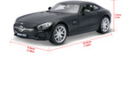 Maisto Mercedes-AMG GT 1:24 černá