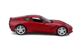 Maisto Corvette Stingray 2014 1:18 červená metalíza